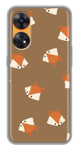 Чехол с печатью "Лисёнки" для Oppo Reno 8T