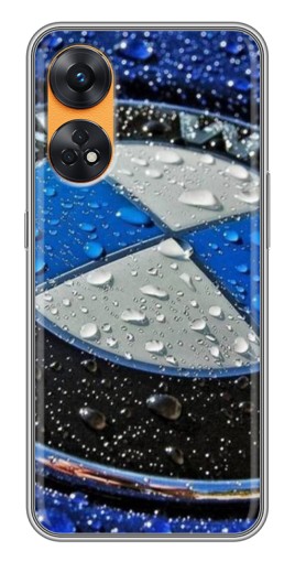 Чехол с картинкой "Лого BMW" для Oppo Reno 8T