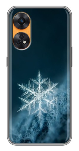 Силиконовый чехол с изображением "Маленькая снежинка" для Oppo Reno 8T
