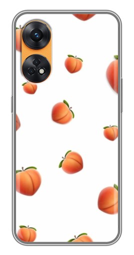 Чехол с картинкой "Маленькие персики" для Oppo Reno 8T