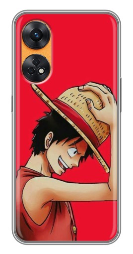 Чехол с печатью "Манки в шляпе" для Oppo Reno 8T