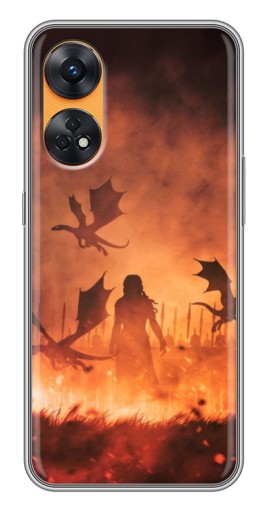 Чехол с печатью "Мать драконов" для Oppo Reno 8T