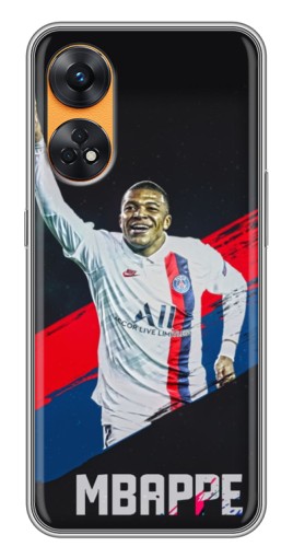 Чехол с принтом "Mbappe в ПСЖ" для Oppo Reno 8T