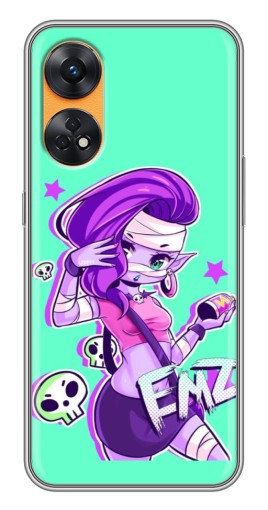 Чехол с печатью "Милая Emz" для Oppo Reno 8T