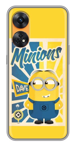 Чехол с картинкой "Minions" для Oppo Reno 8T