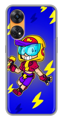 Чехол с принтом "Молниеносная MAX" для Oppo Reno 8T