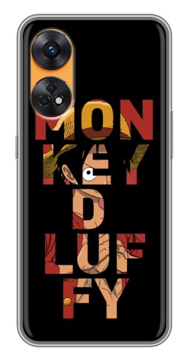 Чехол с печатью "Monky d Luffy" для Oppo Reno 8T