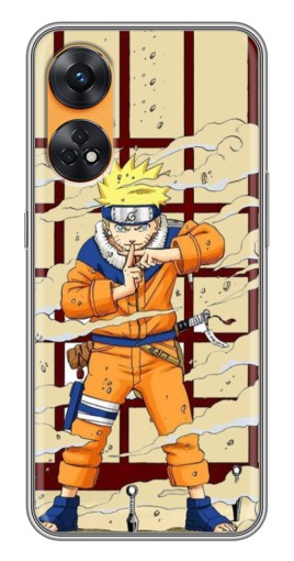 Силиконовый чехол с изображением "naruto uzumaki" для Oppo Reno 8T