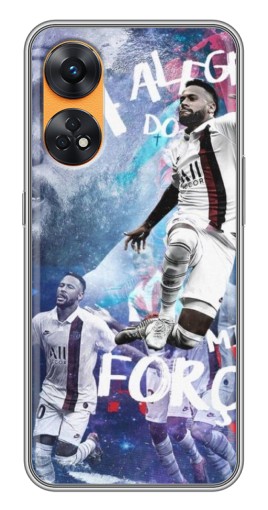 Силиконовый чехол с изображением "Неймар Джуниор" для Oppo Reno 8T