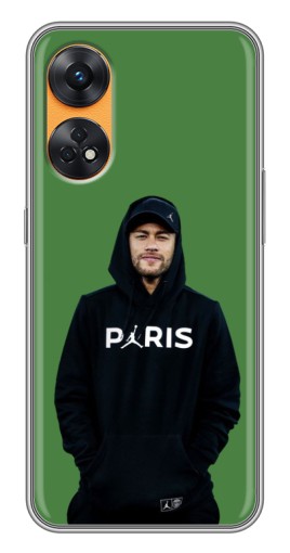 Чехол с картинкой "Неймар Paris" для Oppo Reno 8T