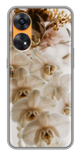 Чехол с печатью "Нежная орхидея" для Oppo Reno 8T