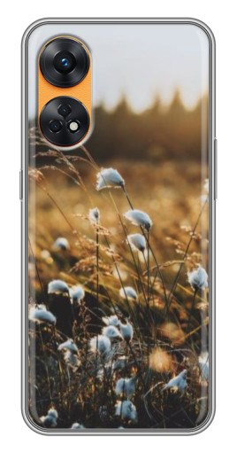 Чехол с печатью "Нежные полевые цветы" для Oppo Reno 8T
