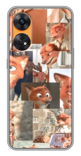 Чехол с картинкой "Ник Крутихвост" для Oppo Reno 8T