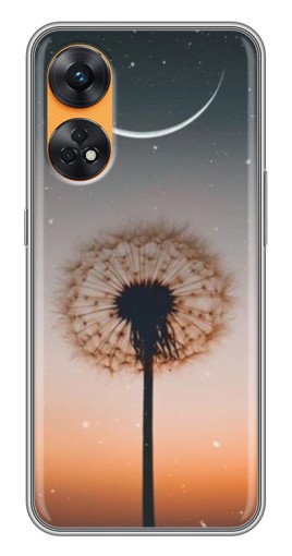 Чехол с принтом "Ночной одуванчик" для Oppo Reno 8T