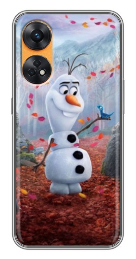 Чехол с принтом "Олаф" для Oppo Reno 8T