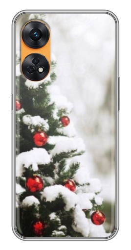 Чехол с принтом "Рождественская елка" для Oppo Reno 8T