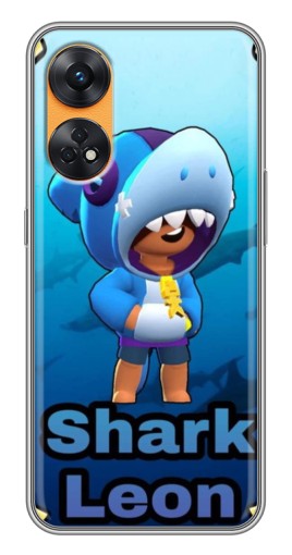 Чехол с картинкой "Shark Leon" для Oppo Reno 8T