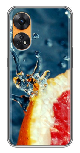 Чехол с картинкой "Сочный грейпфрут" для Oppo Reno 8T