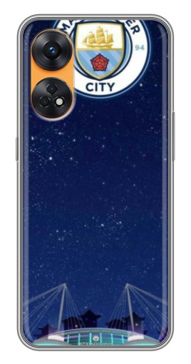 Чехол с печатью "Стадион Ман Сити" для Oppo Reno 8T
