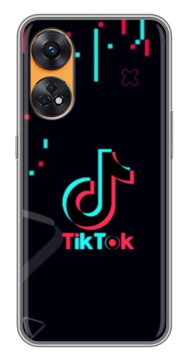 Чехол с принтом "Стиль TikTok" для Oppo Reno 8T