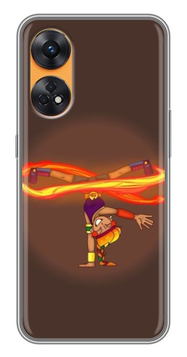 Чехол с печатью "Танцующая Амбер" для Oppo Reno 8T