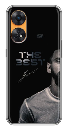 Чехол с принтом "The Best Messi" для Oppo Reno 8T
