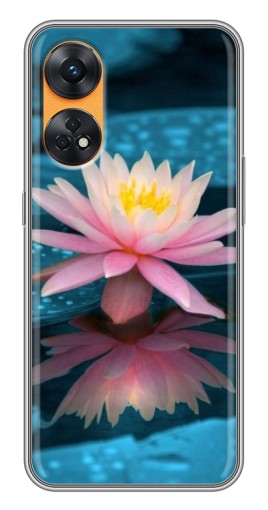 Чехол с печатью "Водяная лилия" для Oppo Reno 8T