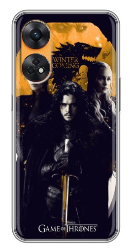 Чехол с картинкой "Winter Coming" для Oppo Reno 8T