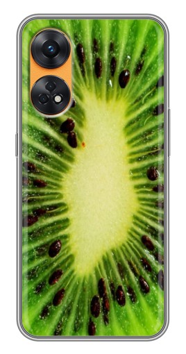 Чехол с картинкой "Яркий Киви" для Oppo Reno 8T