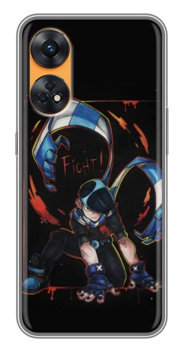 Силиконовый чехол с изображением "Едгар атакует" для Oppo Reno 8T