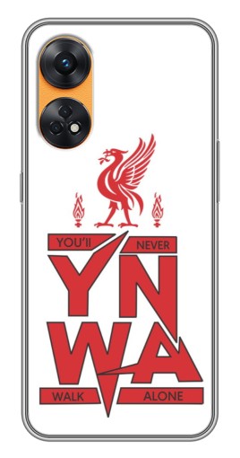 Чехол с печатью "YNWA" для Oppo Reno 8T