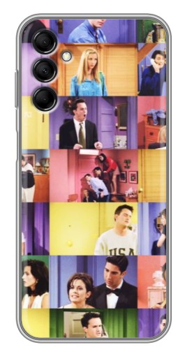 Чехол с принтом "Актеры Друзья" для Samsung Galaxy M14 (M146)