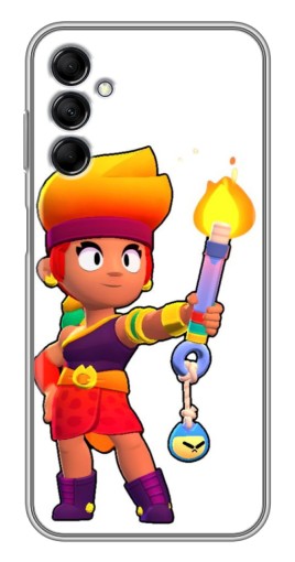 Чехол с печатью "Amber Бравл старс" для Samsung Galaxy M14 (M146)