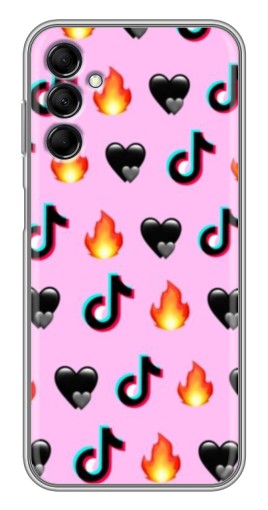 Чехол с печатью "Арт ТикТок" для Samsung Galaxy M14 (M146)