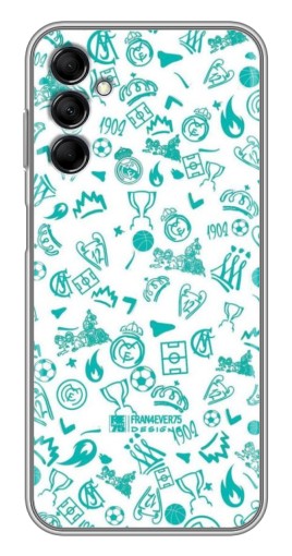 Чехол с картинкой "Атрибутика Real Madrid" для Samsung Galaxy M14 (M146)