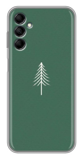 Чехол с картинкой "Белая елка" для Samsung Galaxy M14 (M146)