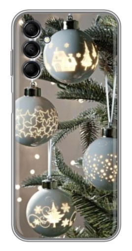 Чехол с картинкой "Белые шары " для Samsung Galaxy M14 (M146)