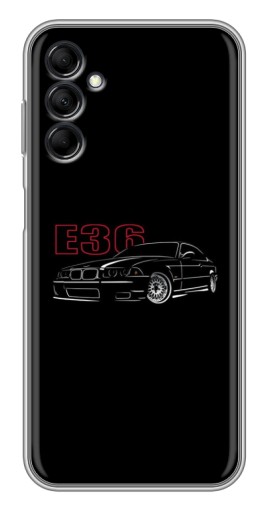 Силиконовый чехол с изображением "BMW E36" для Samsung Galaxy M14 (M146)