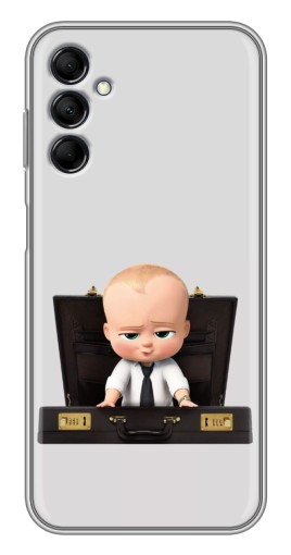 Чехол с печатью "Босс с чемоданом" для Samsung Galaxy M14 (M146)