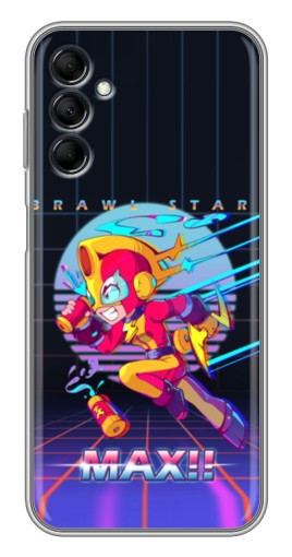 Силиконовый чехол с изображением "Brawl MAX" для Samsung Galaxy M14 (M146)