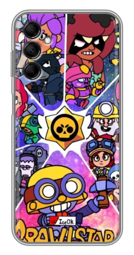 Чехол с картинкой "Brawl заставка" для Samsung Galaxy M14 (M146)