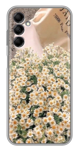 Силиконовый чехол с изображением "Букет ромашек" для Samsung Galaxy M14 (M146)