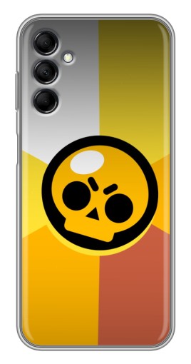 Силиконовый чехол с изображением "Череп Бравл Старс" для Samsung Galaxy M14 (M146)