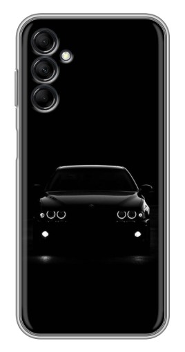 Силиконовый чехол с изображением "Черный бумер" для Samsung Galaxy M14 (M146)