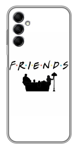 Чехол с печатью "Друзья на диване" для Samsung Galaxy M14 (M146)