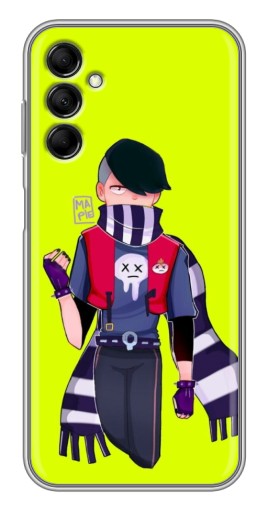 Силиконовый чехол с изображением "edgard brawl stars" для Samsung Galaxy M14 (M146)