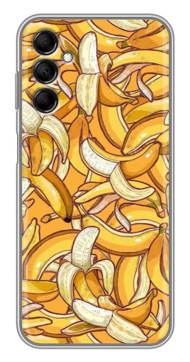 Чехол с картинкой "Фон бананов" для Samsung Galaxy M14 (M146)