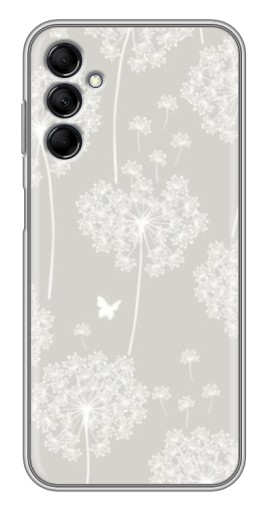 Силиконовый чехол с изображением "Фон одуванчиков " для Samsung Galaxy M14 (M146)