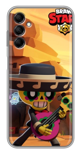 Чехол с печатью "Гитарист Poco" для Samsung Galaxy M14 (M146)