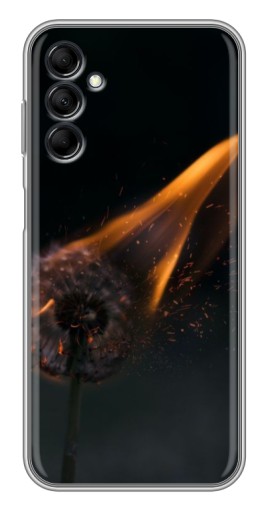 Чехол с принтом "Горящий одуванчик" для Samsung Galaxy M14 (M146)